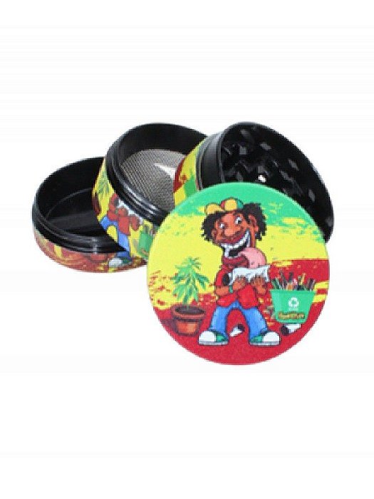 Dichavador Metal Honeypuff 4 Partes