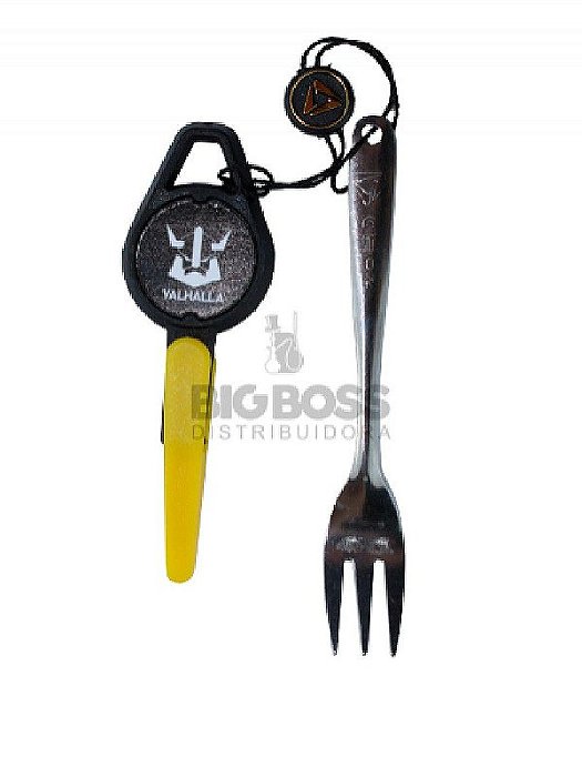 Furador + Garfo Valhalla Amarelo