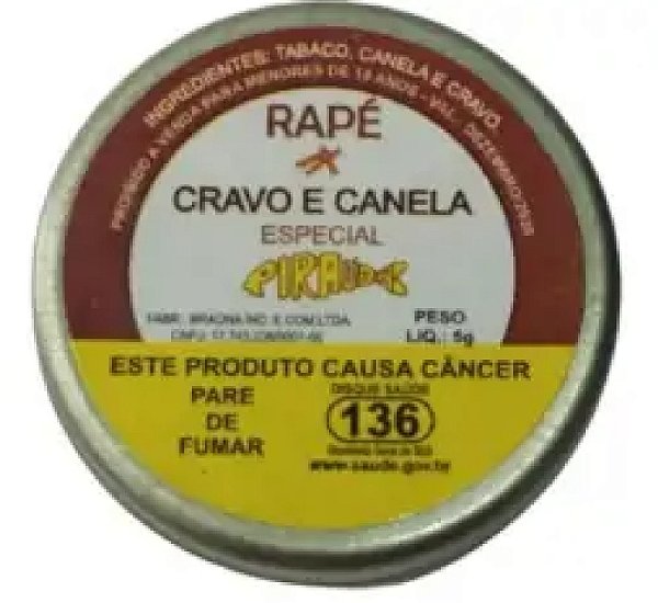 Rape Atcha Pirauba Cravo e Canela