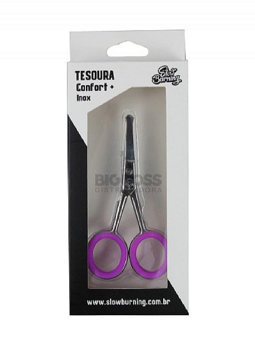 Tesoura Slow Burning Comfort Roxo