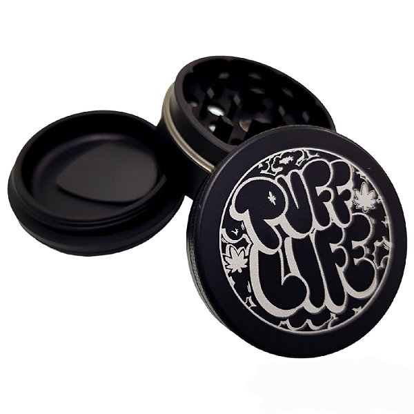 Dichavador Puff Medio Preto