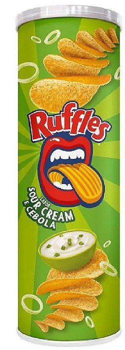 Ruffles Tubo Cebola 100G