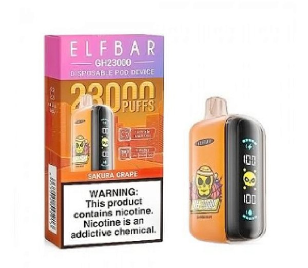 Elfbar Gh23000 Sakura Grape