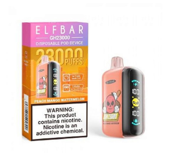 Elfbar Gh23000 Peach Mango Watermelon