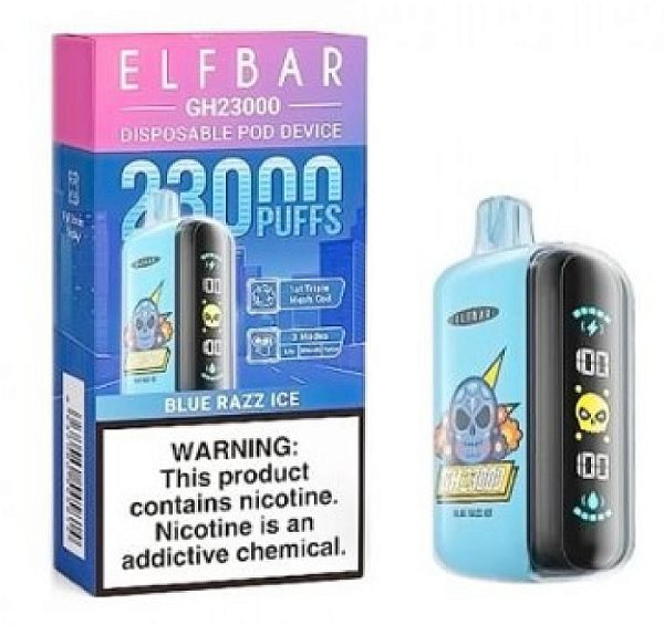 Elfbar Gh23000 Blue Razz Ice