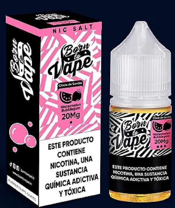 Salt Born To Vape Watermelon Bubblegum 20ML 35MG