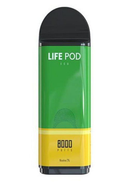 Refil Life Pod 8000 Puffs Lemon Mint