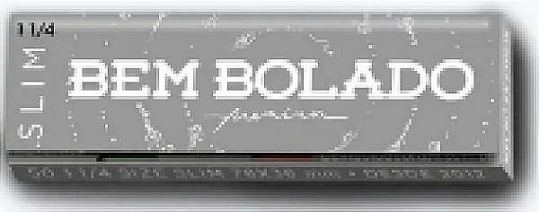 Seda Bem Bolado Premium Cinza 1 1/4 Slim 78x36mm