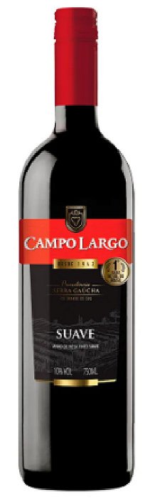 Vinho Campo Largo Tinto Suave 750ML