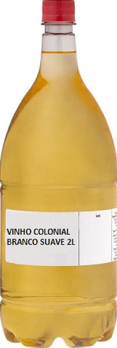 Vinho Colonial Branco Suave 2L