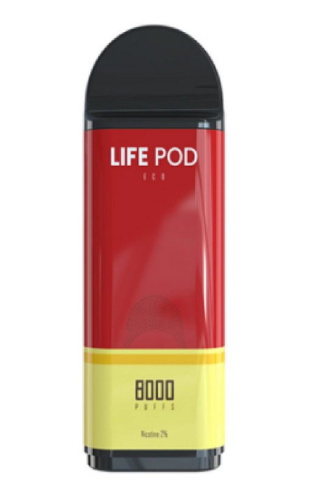 Refil Life Pod 8000 Puffs Strawberry Banana