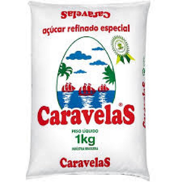 Acucar Caravelas Refinado 1KG