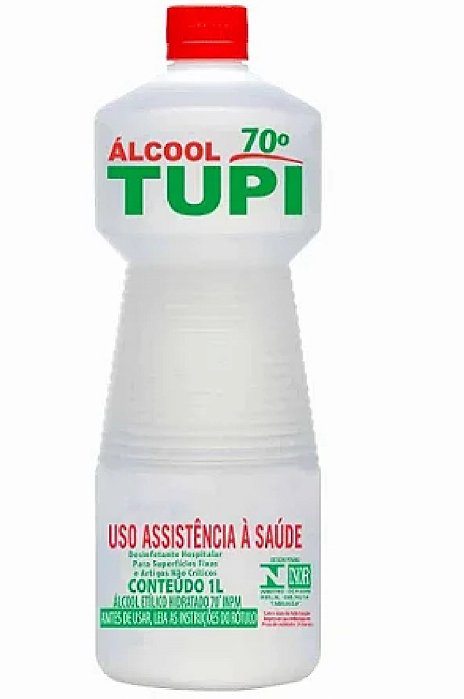 Alcool Tupi 70% 1L
