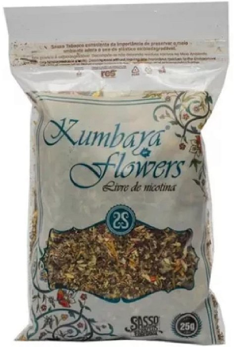 Tabaco Kumbaya Flowers Livre de Nicotina 25G