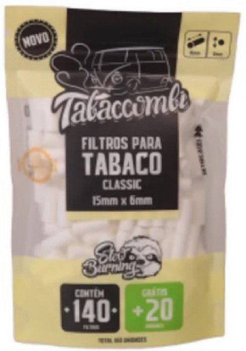 Filtro Slow Burning Tabaccombi Classic 15x6mm