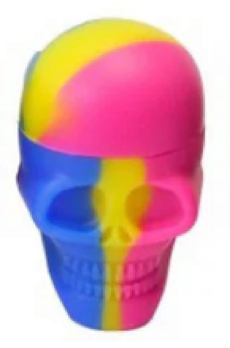 Slick Caveira Slow Burning Amarelo/Azul