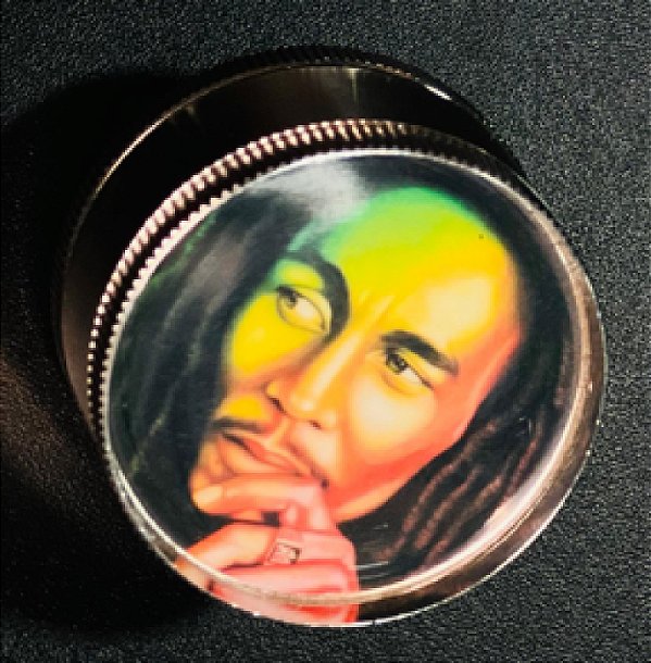 Dichavador Metal Herb Grinders Bob Marley