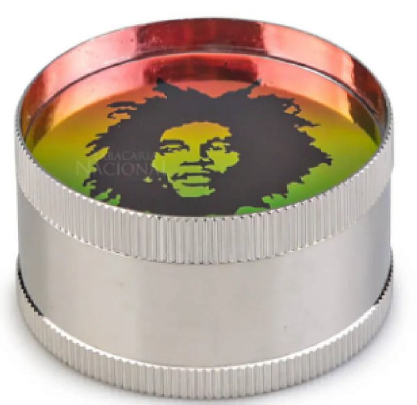 Dichavador Metal Herb Grinders Bob Marley 2