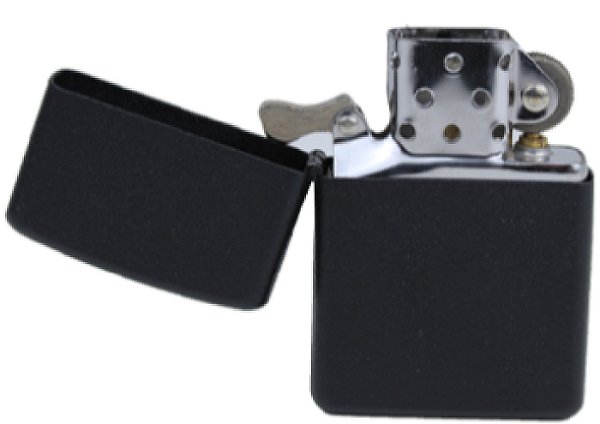 Isqueiro Metal Preto