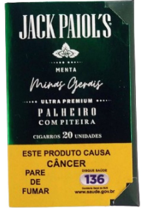 Palheiro Jack Paiols Menta C/ Piteira 20 Und
