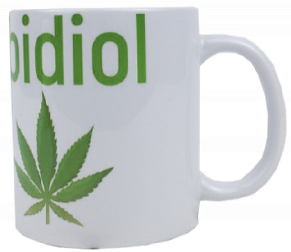 Caneca Branca Cannabis Formula