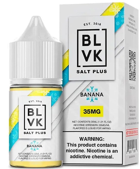 Salt Blvk Plus Banana Ice 35MG 30ML