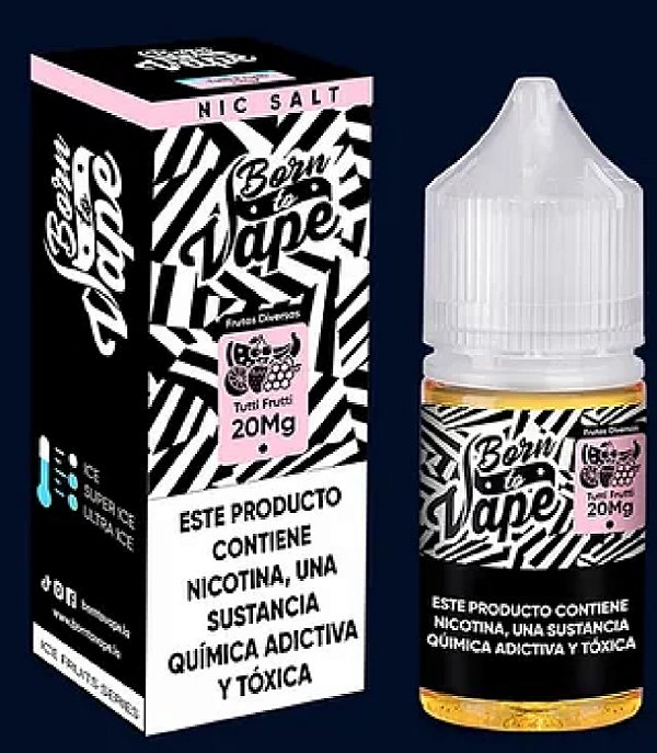 Salt Born To Vape Tutti Fruti 20MG 30ML