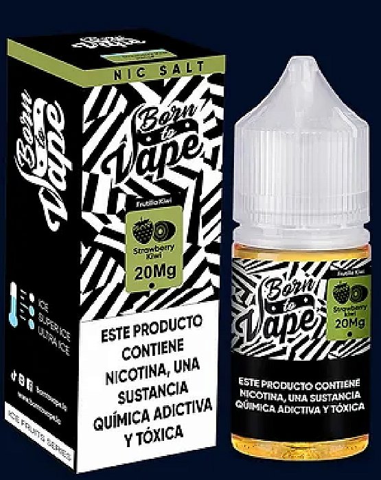 Salt Born To Vape Strawberry Kiwi 20MG 30ML