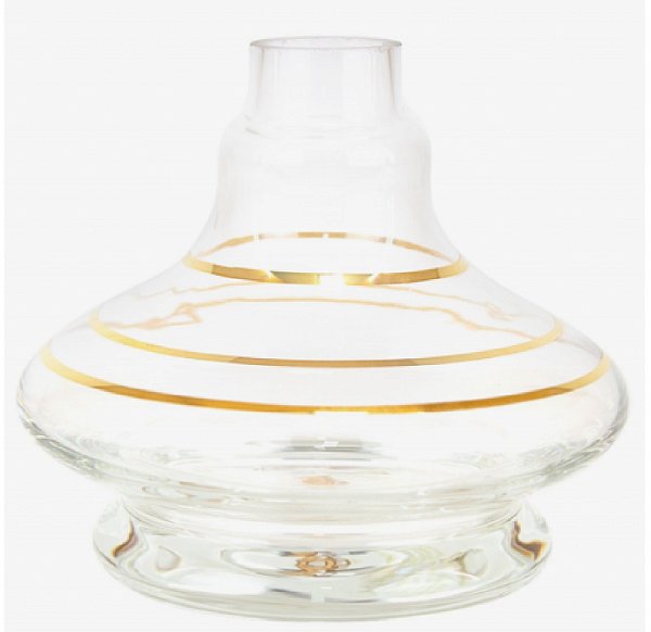 Jarro MD Aladdin Filete Gold Transparente 14cm