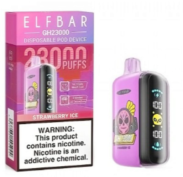 Elfbar Gh23000 Strawberry Ice