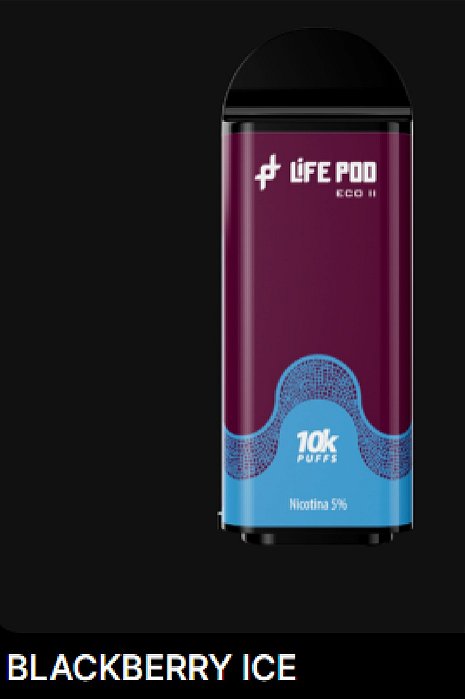Refil Life Pod 10000 Blackberry Ice