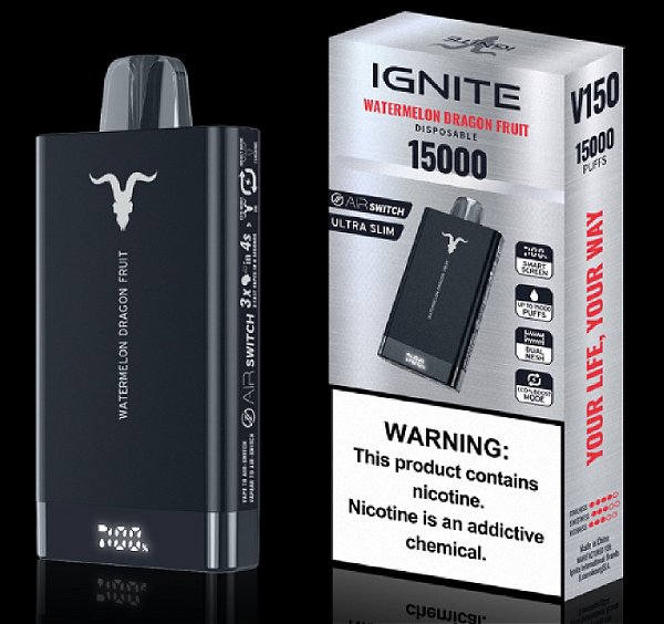 Ignite 15000 Puffs Watermelon Dragon Fruit