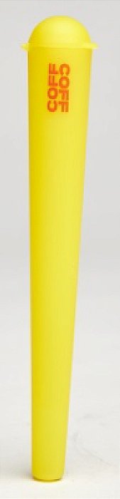 Beck Tube Plastico Coff Coff Amarelo