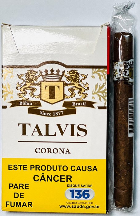 Charuto Talvis Corona Brown Und