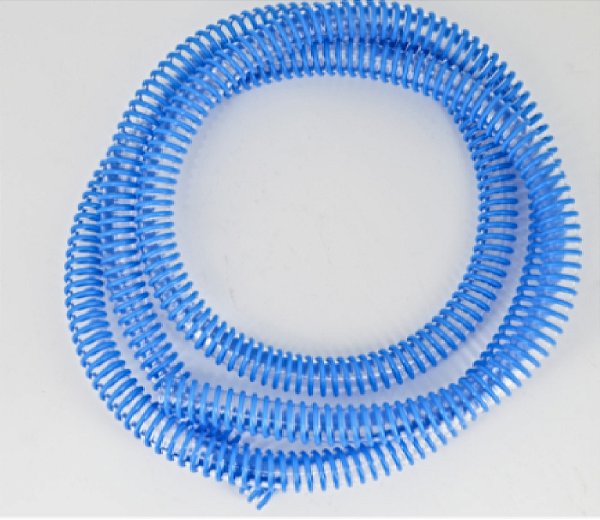 Mangueira Silicone Cristal Com Elo Azul