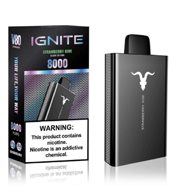 Ignite 8000 Puffs Strawberry Kiwi