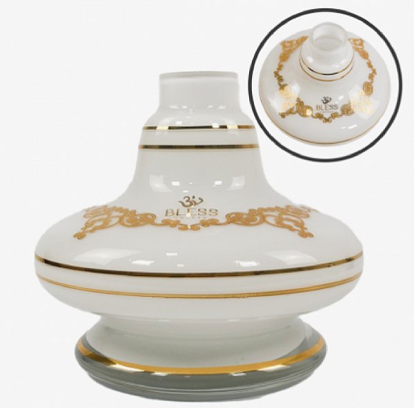 Jarro Bless Mini Lamp Branco 14cm