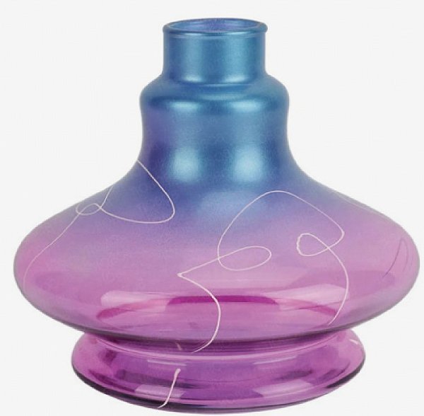 Jarro Imperial Genie Abs Azul Fosco C/ Pink 14cm