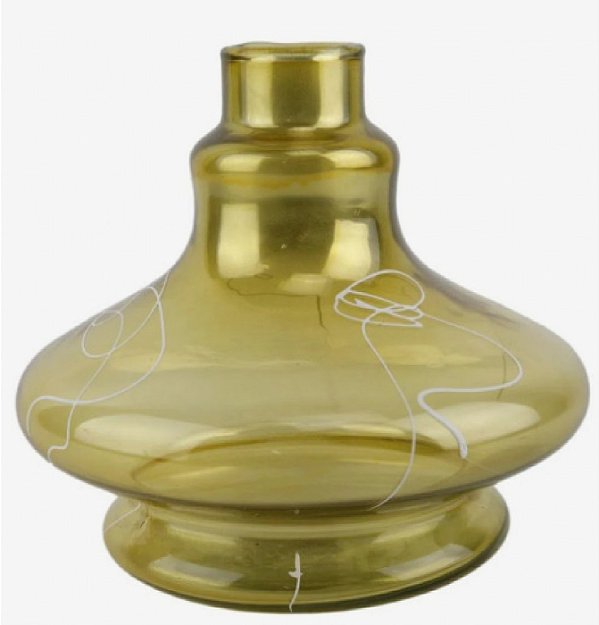 Jarro Imperial Genie Abs Dourado Metalizado 14cm