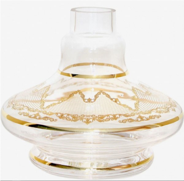 Jarro MD Aladdin D/B Desenho Transparente 14cm