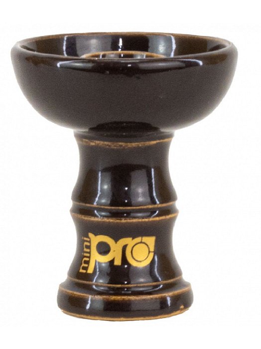 Rosh Pro Hookah Old Mini Marrom C/ Dourado