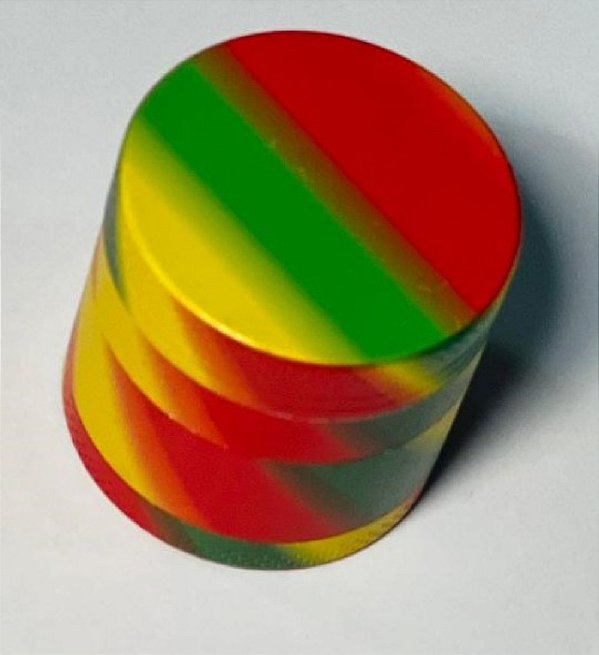 Dichavador Metal Reggae Amarelo/Verde