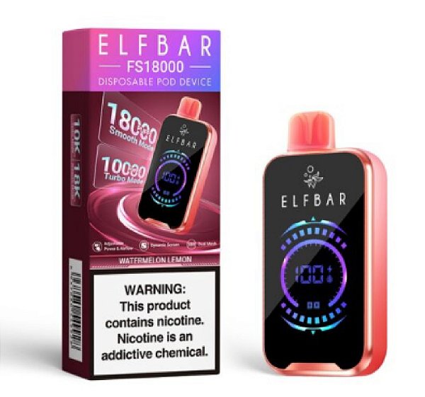 Elfbar Fs18000 Watermelon Lemon