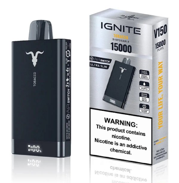 Ignite 15000 Puffs Tobacco