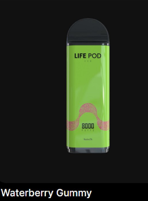 Refil Life Pod 8000 Puffs Watermelon Gummy