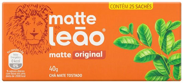 Cha Mate Leao Sache Natural 40G