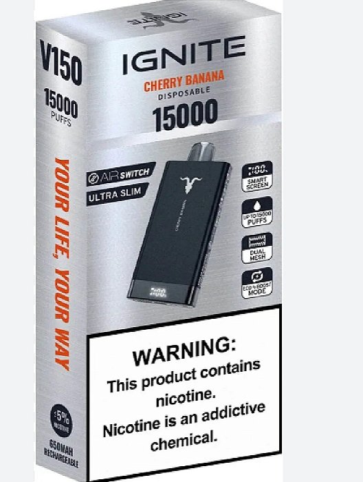 Ignite 15000 Puffs Cherry Banana
