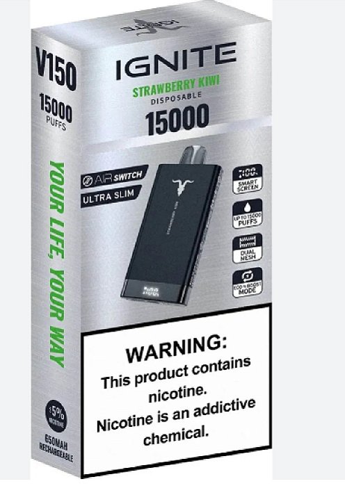 Ignite 15000 Puffs Strawberry Kiwi