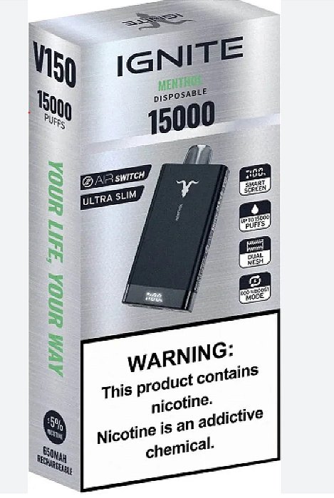 Ignite 15000 Puffs Menthol
