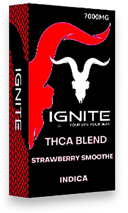 Ignite Indica Strawberry Smoothie